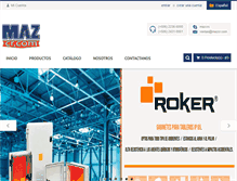 Tablet Screenshot of mazcr.com
